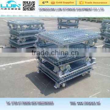 Metal mesh cage container