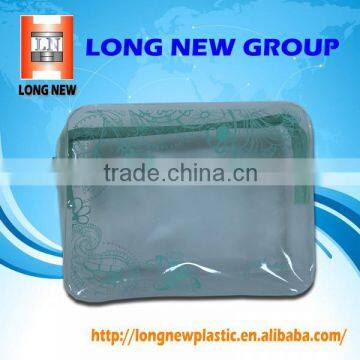 Clear pvc ziplock plastic waterproof bag Zipper bag