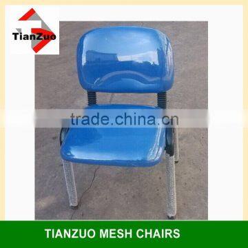 Blue Fabric Small Stackable Student Chair/College Student Chairs(ST-06)
