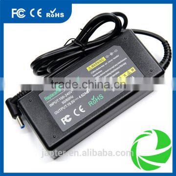 For HP ENVY 15 blue tip laptop adapter 19.5V 4.62A 90W laptop usage charger ac dc power adapter supply