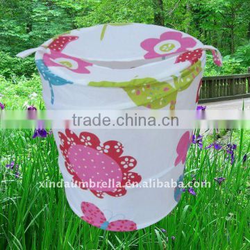 advertising foldable laundry hamper for family