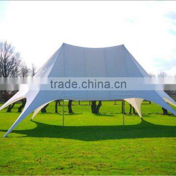 Double Star tent with printing