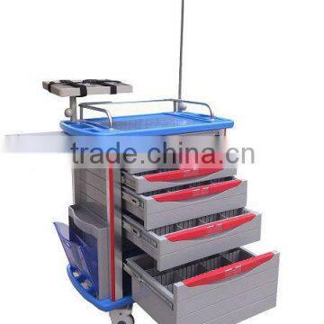 CP-T301 emergency trolley instruments medical trolley