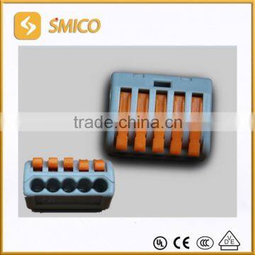 Equivalent wago 222 series push in wire connector terminal blocks