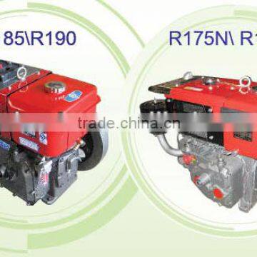 Water Cooled Single Cylinder R180N/R190N diesel engine