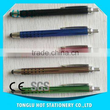 Factory hot sale stationery rubber tip stylus pen