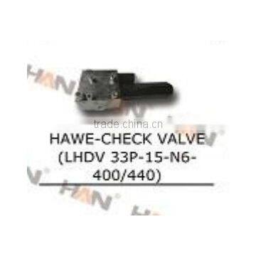 HAWE -check valve LHDV 33P-15-L8-400 440 hydraulic rexroth solenoid valve for putzmeister concrete pump spare parts