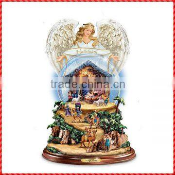 Snow White angel designed custom water globe