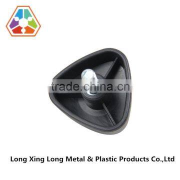 D48*18*M8*35mm PA6 black Trianglulated Adjustable Plastic Knob