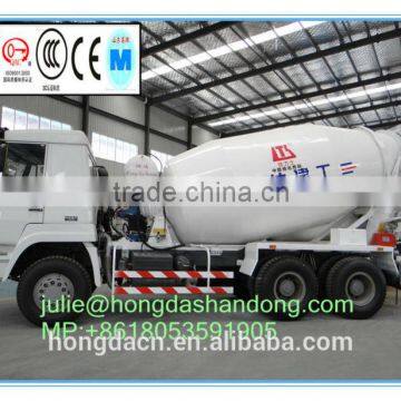 SHANDONG HONGDA Truck mounted Concrete Mixer 16m3