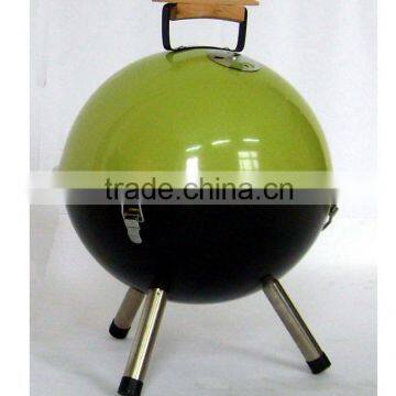 Top sales portable charcoal bbq grill football