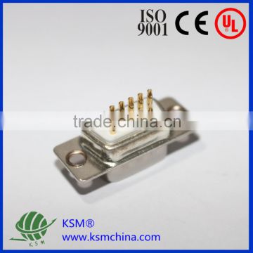 VGA connector v/t for wire male 15 pin hdb