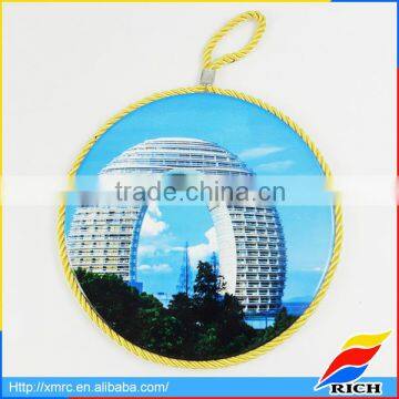 promotional ceramic decorative hanging wall plaque