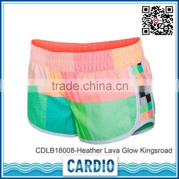 wholesale 4 color way girls board short running short