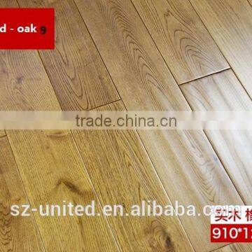 Oak flooring model 9-12 russia oak wood flooring