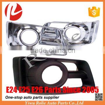 Caravan Urvan E25 spare auto parts chrome black accessories fog lamp light cover case frame