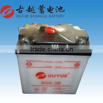 6V 6Ah two wheel Motorbike Battery 6N6-3B