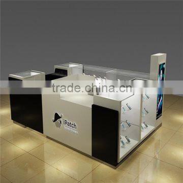 2015 Newly made 3D mobile phone kiosk design | phone cases kiosk | phone repair kiosk