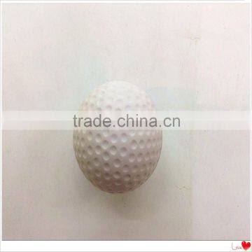 mini 63mm pu stress golf balls with custom logo printed