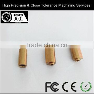 High Precision & Close Tolerance Machining (CNC) Lathe Machine Working Processing Custom Metal Parts Brass Screw Caps