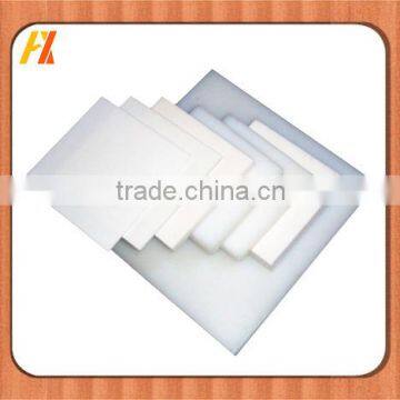 white Teflon stairs sliding support board