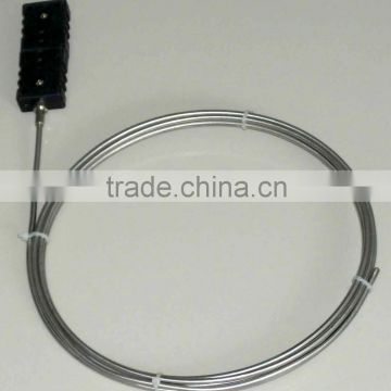 Type j temperature sensor with connector