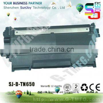 Black toner cartridge TN650 TN-650 for brother MFC-8480DN,MFC-8680DN,MFC-8690DW,MFC-8890DW