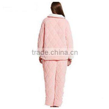 Long Nightwear Wholesale Price Nighties Hot Models in Nighty Winter Sleepwear for Women Fashion Polar Fleece Nightgown photo-3