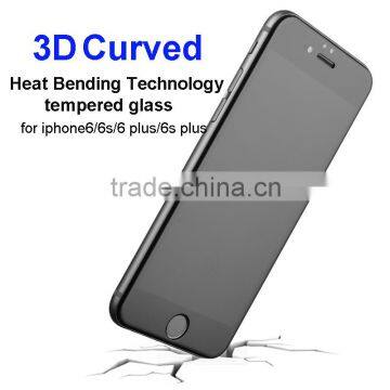 2016 New ! Super Clear Anti Explosion 3D Curved Edge Full Cover Size Tempered Glass Screen Protector for IPhone 6S photo-2