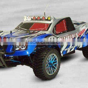 rc trucks and trailers 1/10TH SCALE speed controller rc truck 4WD .ELECTRIC POWER SHORT COURSE TRUCK EC-94170TOP