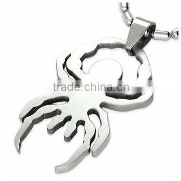 beautiful Spider 316L Stainless Steel Pendant body jewelry