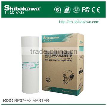 High density,Digital print master Riso RP B4 compatible master