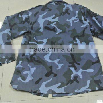 OEM 100% Cotton Plain Marine Camouflage Germany Battle Dress Uniform