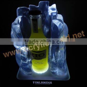 Ice Mountain Design Liquor Display Case With Led Light photo-4