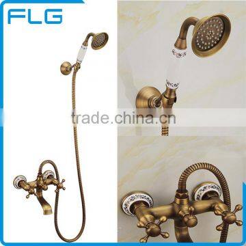 Wenzhou Gold Supplier Antique Shower Set Rain Shower