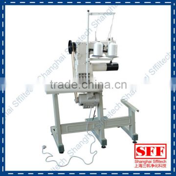 double needle long arm sewing machine for filter bag/ filter bag sewing machine