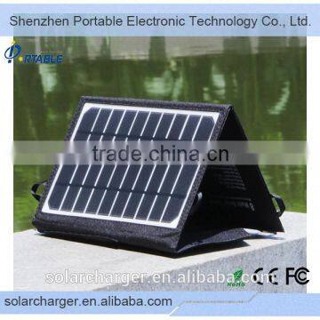 Super Performance Hot Selling solar panel for led lights,8W Flexible and folding used solar panels