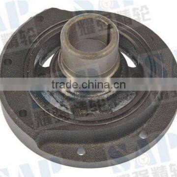 Crankshaft Pulley Engine Harmonic Balancer Solid; Externally Balanced