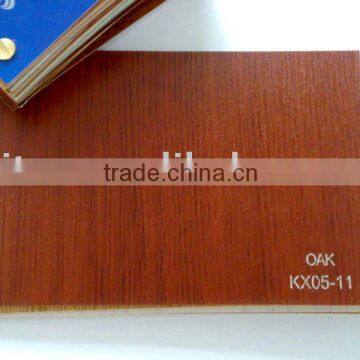 wood color pvc mdf membrane foil for MDF doors