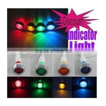 Wholesale 10mm install hole , 220V , green , LED indicator light