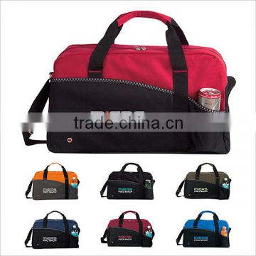 Polyester Center Court Sports Duffel Bag 18