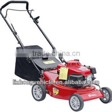 5.5Hp B&S 19inch steel deck hand push mini lawn mower,portable lawn mower