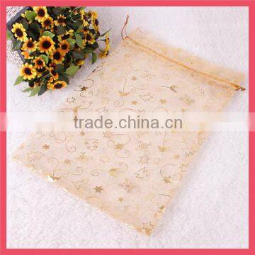 fancy high quality manufacture safe baby shower organza bag