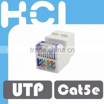 Toolless RJ45 Cat5e UTP 90Degree Modular Keystone Jack photo-4