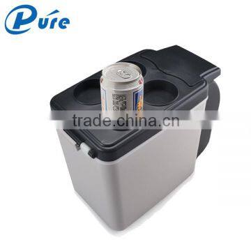 High quality mini car fridge 6L portable mini fridge with cooling and heating function