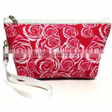 wholesale fashion Neoprene cosmetic bag for girls