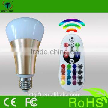 RGB 16 Color bulbs with ir remote control led bulb light