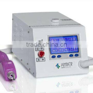 Mongolian Spots Removal ND YAG Laser Portable 1-10Hz Tattoo Removal Salon Machine Y6 Pigmented Lesions Treatment