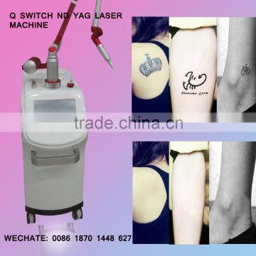 picsecond 1064nm & 532nm/1320nm Q Switch Nd Yag Laser Tattoo instrument