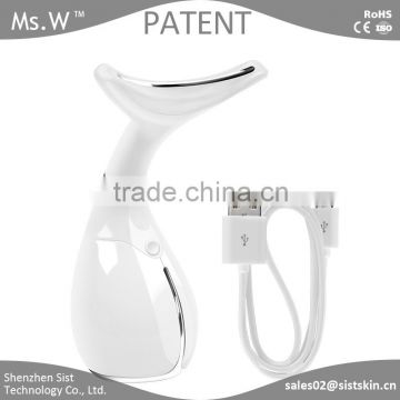 Home use usb charged dolphin infared massager for neck and back massage